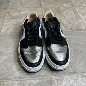 Air Jordan 1 Elevate Low SE Silver Toe Women’s Shoe Size 7.5 Silver DQ8561-001